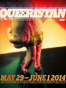 Queeristan 2014 poster design - small